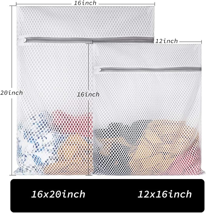 Extra Large Honeycomb Mesh Laundry Bag125gsm Net Fabric Durable and Reusable - Image 2