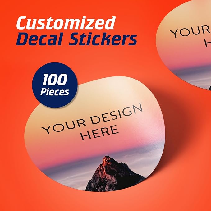 100 Custom Vinyl Stickers - Image 2