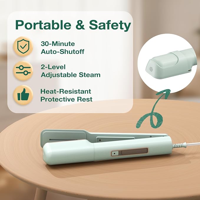 Newbealer 3in1 Clamp Travel Steam Iron - Image 7