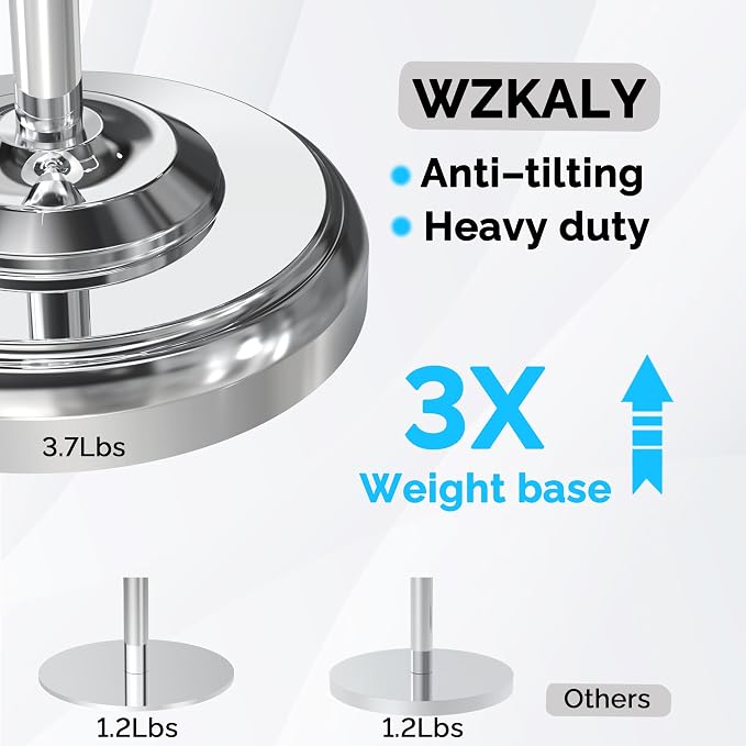 Freestanding Toilet Paper Holder Stand - Image 5