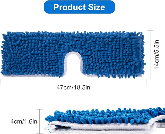 3 Pack Mop Heads Replacement Compatible - Image 2