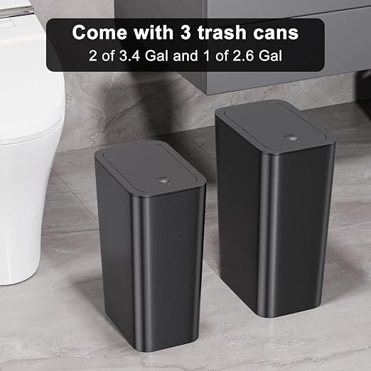 N. NETDOT Bathroom Trash Can - Image 7