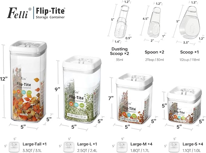 Felli Flip Tite Food Storage Container - Image 3
