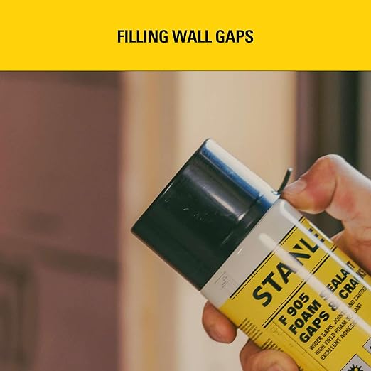 Stanley F905 Gaps & Cracks Sealant – Polyurethane Spray Foam Insulation - Image 6