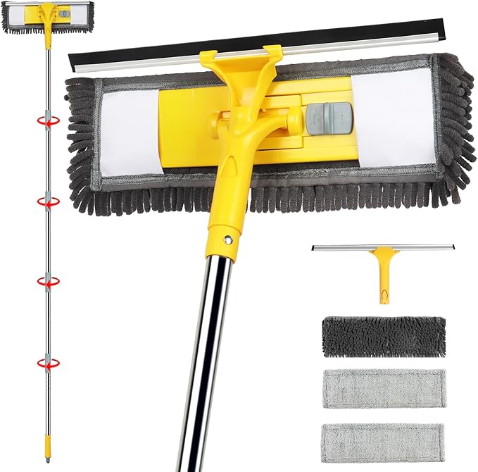 81" Long Handle Window Cleaner Tool Squeegee by DYMOLL