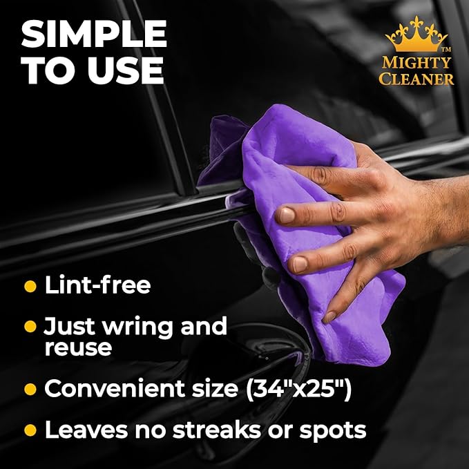Premium XL Shammy Towel for Car - Image 5