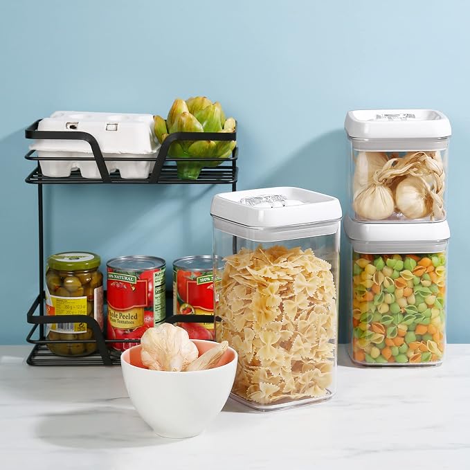 Felli Flip Tite Food Storage Container 5" LARGE 5pk Set + No Residue Label - Image 9