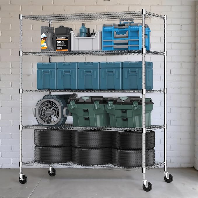 Himimi 5 Tier Wire Shelving