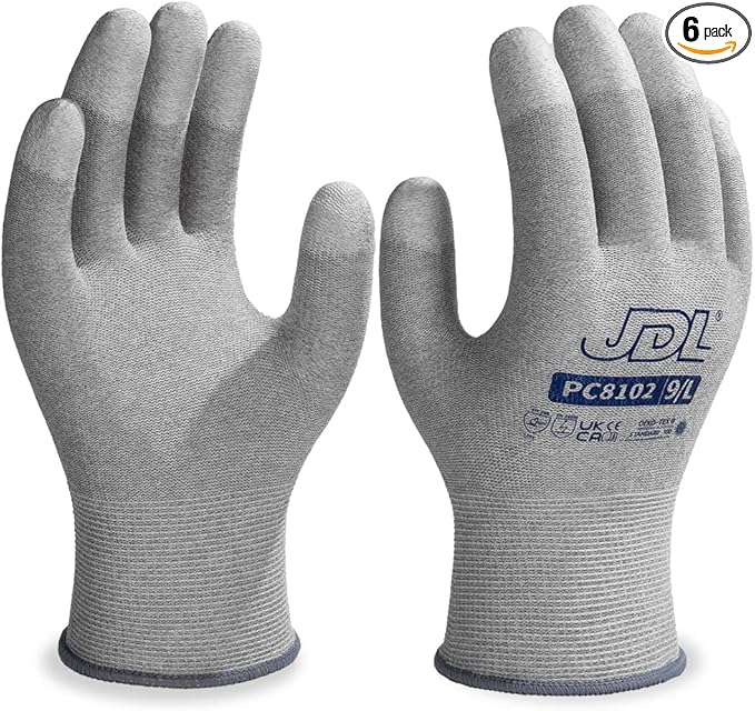 JDL ESD Work Gloves, Anti-Static Gloves by JDLSAFETYGLOVES
