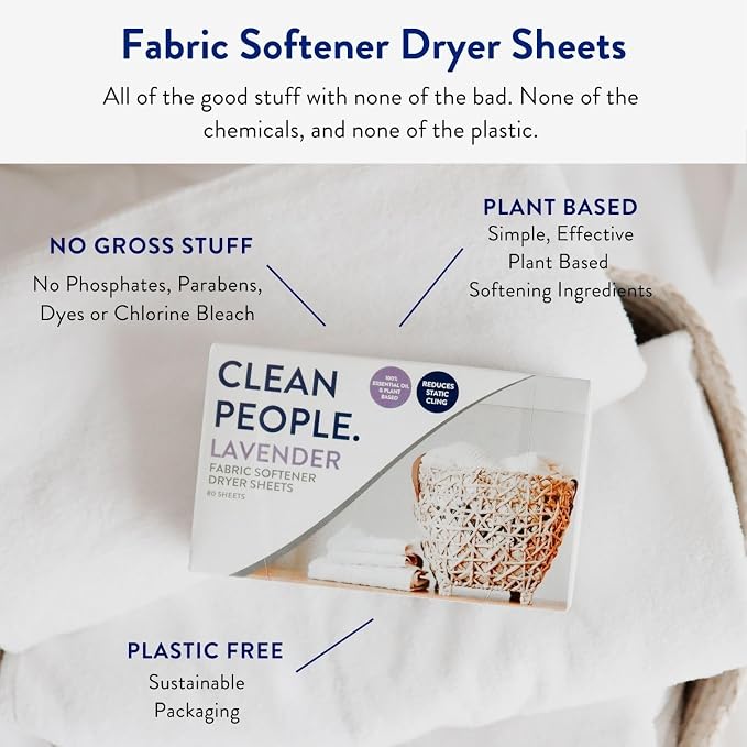 The Clean People Fabric Softener Sheets - Image 3