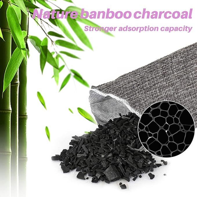 Charcoal Bags Odor Absorber Activated Bamboo Charcoal Air Purifying Bags - Image 3