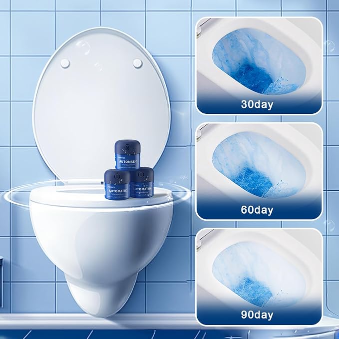Toilet Bowl Cleaner, Automatic Long Lasting Continuous Toilet Bowl Cleaners - Image 7