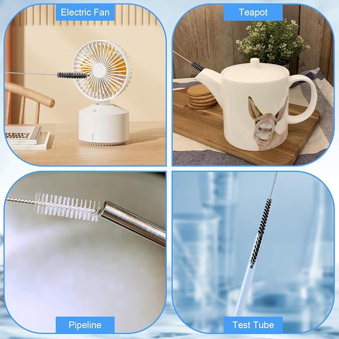 16pcs Long Tube Cleaner Set, Extra Long Hose Cleaning Brush, Pipe Cleaning Brush - Image 5