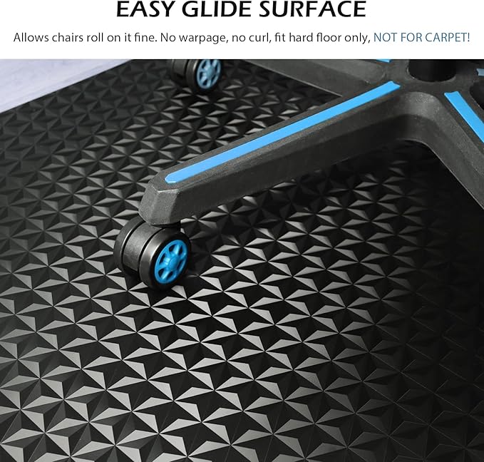 SALLOUS Chair Mat for Hard Floor, Rolling Chair Floor Mat for Home Office - Image 5