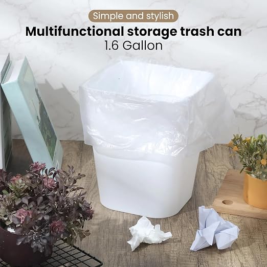 Eccliy 6 Pack Plastic Trash Can - Image 5