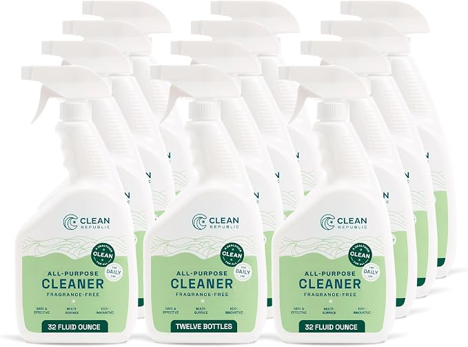 Clean Republic All-Purpose Cleaner, Daily Use Cleaning Spray by CleanRepublic