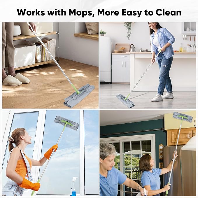 HOMEXCEL Microfiber Glass Cleaning Cloth 12 PK, Lint Free Streak Free, Reusable - Image 6