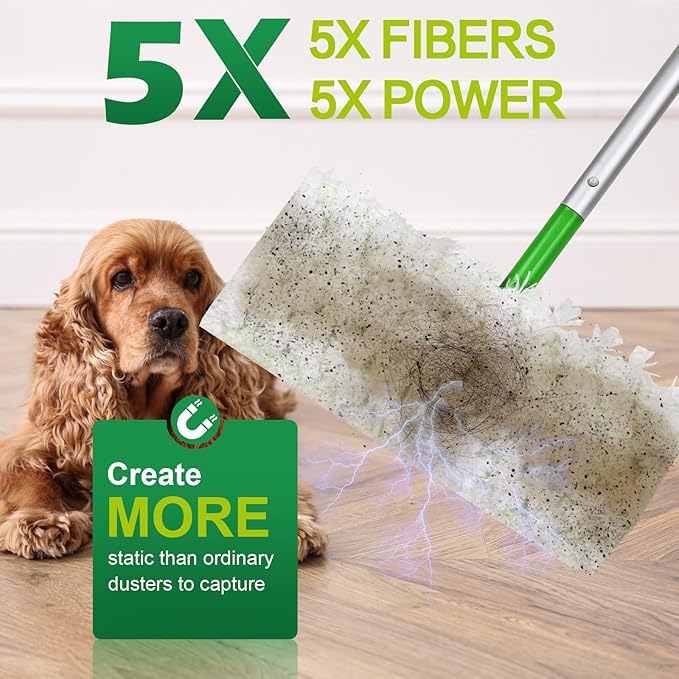 Heavy Duty Dry Sweeping Cloths Compatible - Image 2