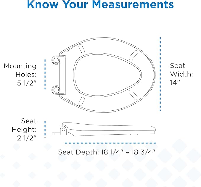 Gerber Universal Elongated Toilet Seat - Image 4