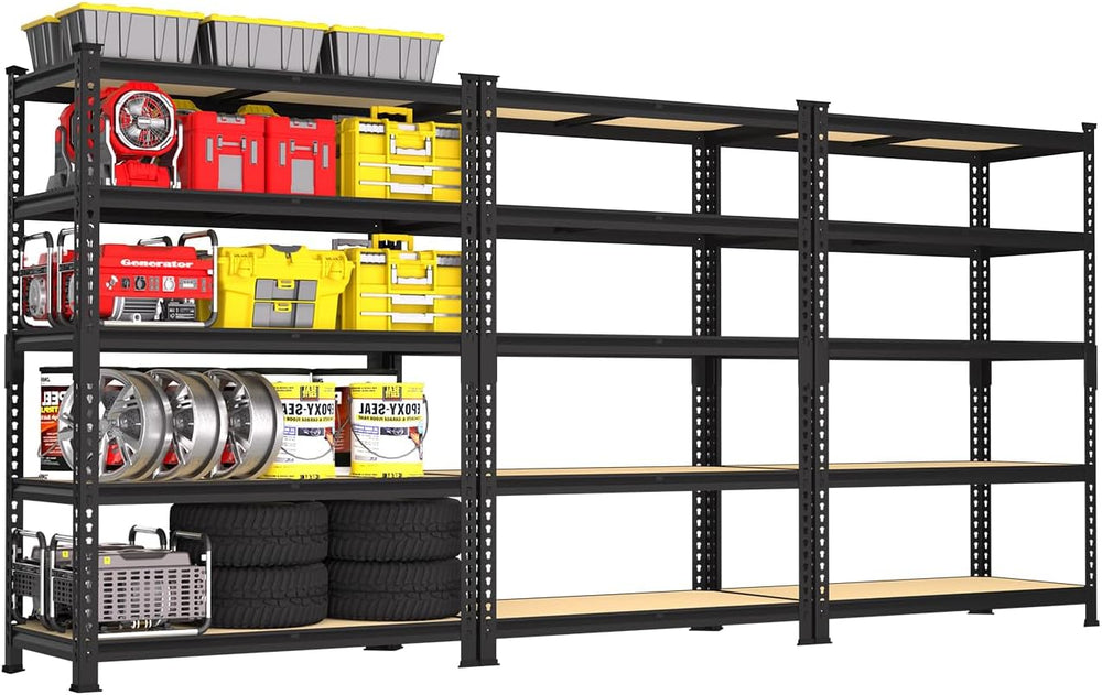 PrimeZone 35.5" x 12" x 72" Heavy Duty Storage Shelves