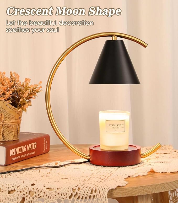 Candle Warmer Lamp with Timer and Dimmer, Electric Scented Wax Warmer - Image 8
