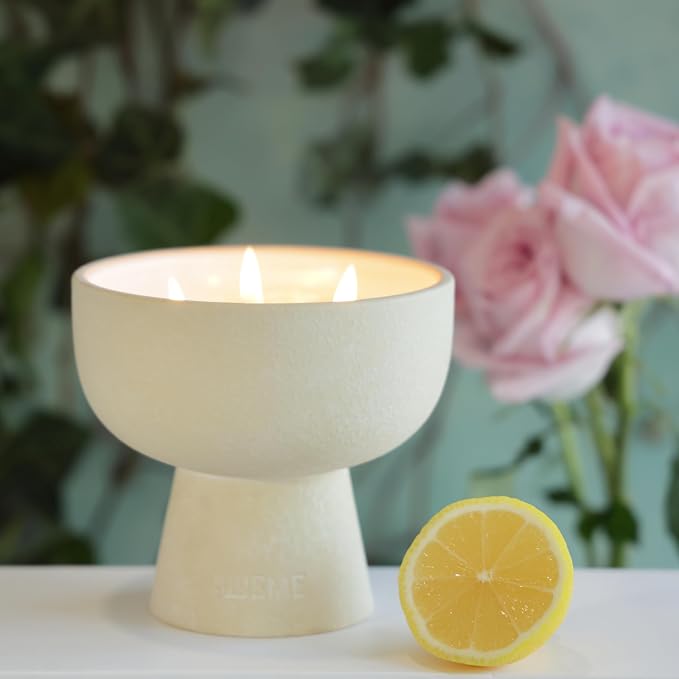 New BLUEME Wellness Candle Wax Refill, Contains Essential Oil, Sustainable - Image 2