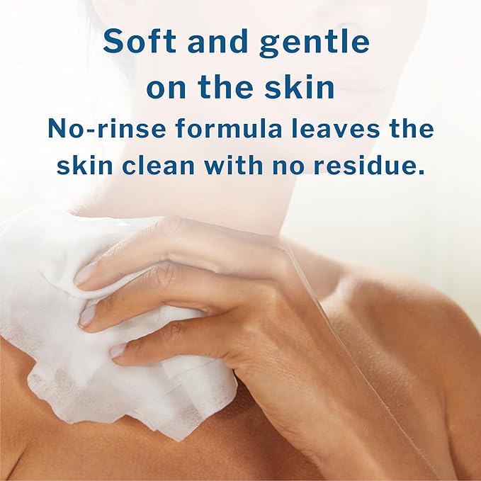 McKesson Washcloth Wipes for Adults, Unscented Disposable Wash Cloths for Body - Image 4