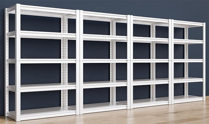 Raybee Garage Shelving Heavy Duty 2000LBS Storage Shelves 5 Tier Metal Shelving by Raybee