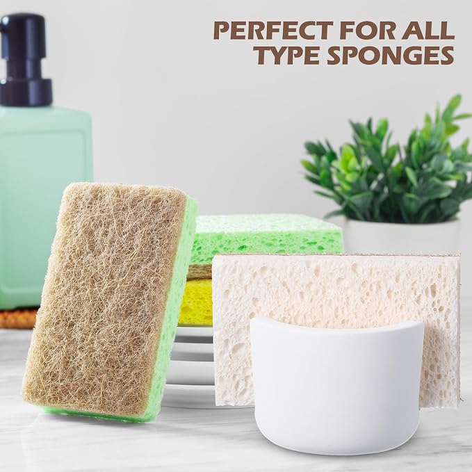 Geelin 2 Pack Diatomite Stone Sponge Holder - Image 6