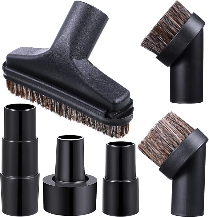 6 Pcs Vacuum Attachments Accessories VAC Attachments 1.25'' 25mm and 36mm Shop by Honoson