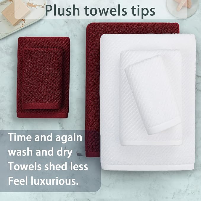 VOOVA & MOVAS Towels Bathroom Set - Image 5
