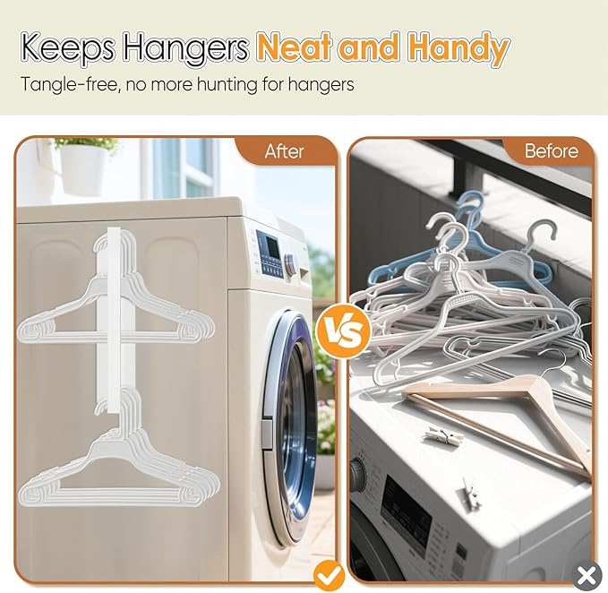 Magnetic Hanger Organizer, Strong Magnetic Hanger Holder - Image 4