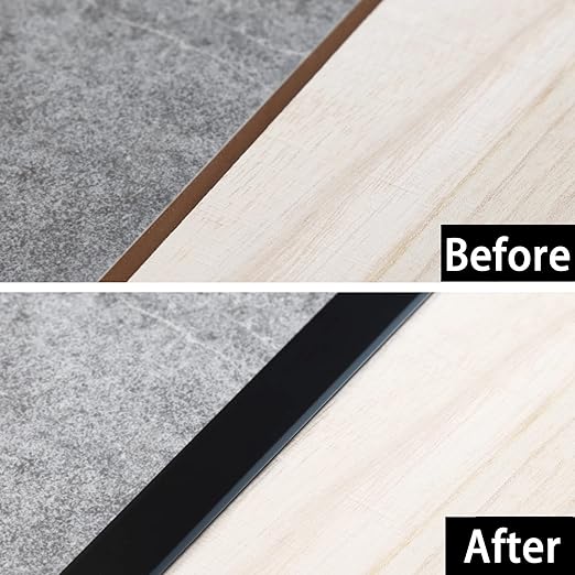 3Pcs Aluminum T Molding Trim & Floor Transition Strips, Flat Divider Strip - Image 3