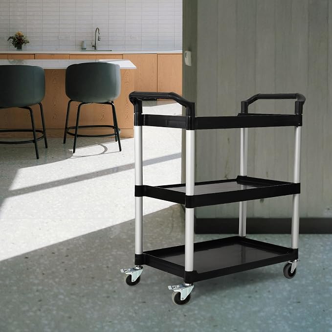 3-Tier Utility Rolling Cart - Image 2