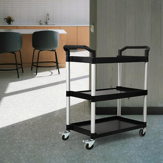 3-Tier Utility Rolling Cart - Image 2