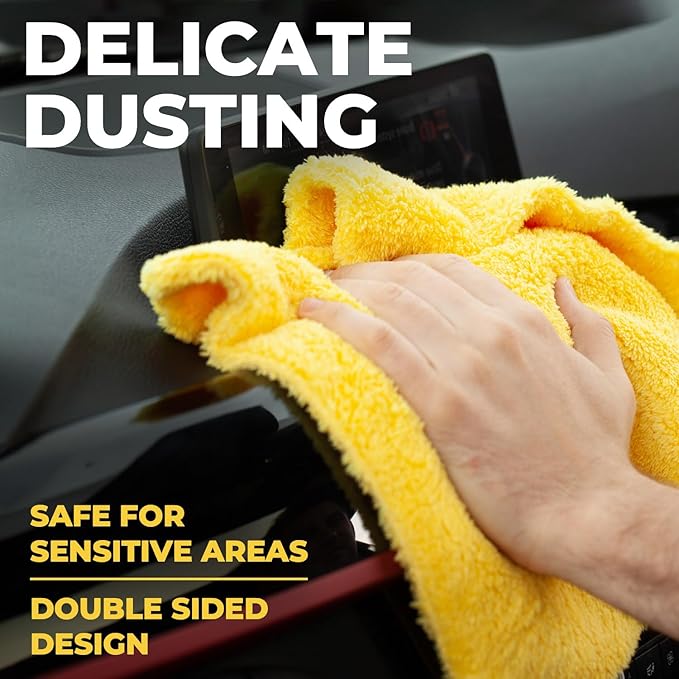 Edgeless Microfiber Towels for Cars – 6pk - Image 6