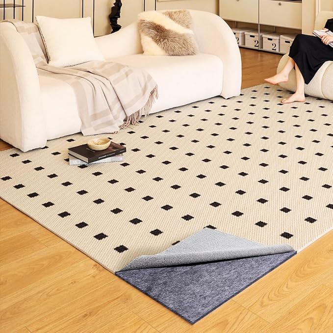 Felt Rug Pad, 10x14 Ft Extra Large Area Cushioned Carpet Liner, Thick Felt Pads - Image 7