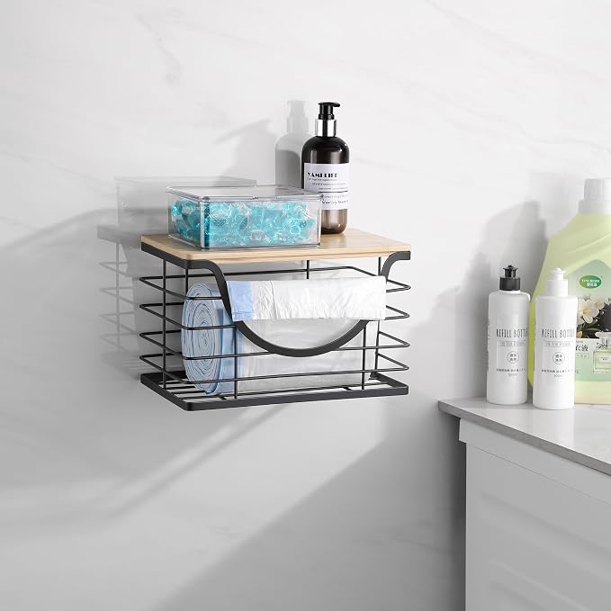 Extra Large Trash Bag Holder Under Sink Stackable Kitchen Storage - Image 7