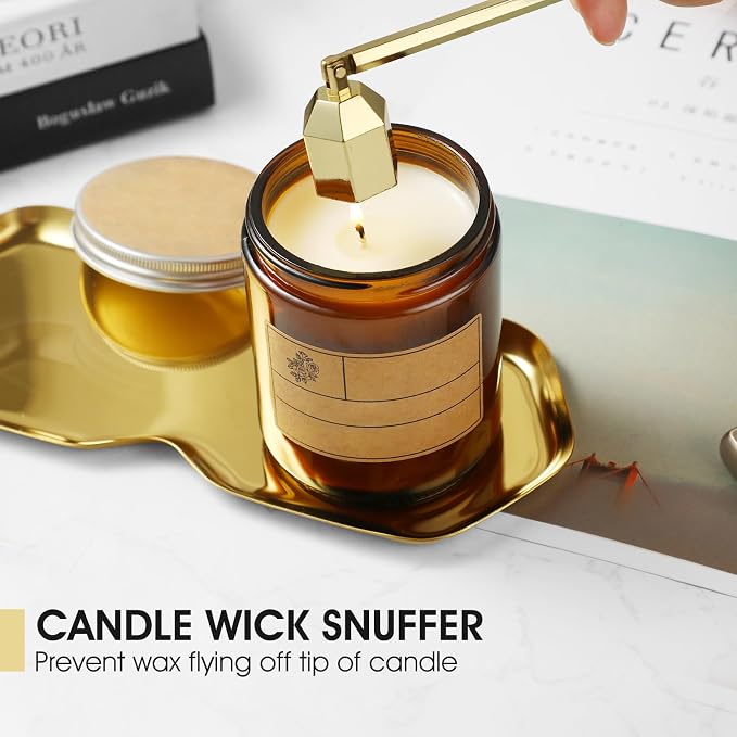 PATOISE 4 in 1 Candle Accessory Set, Wick Trimmer, Candle Snuffer, Wick Scoop - Image 3