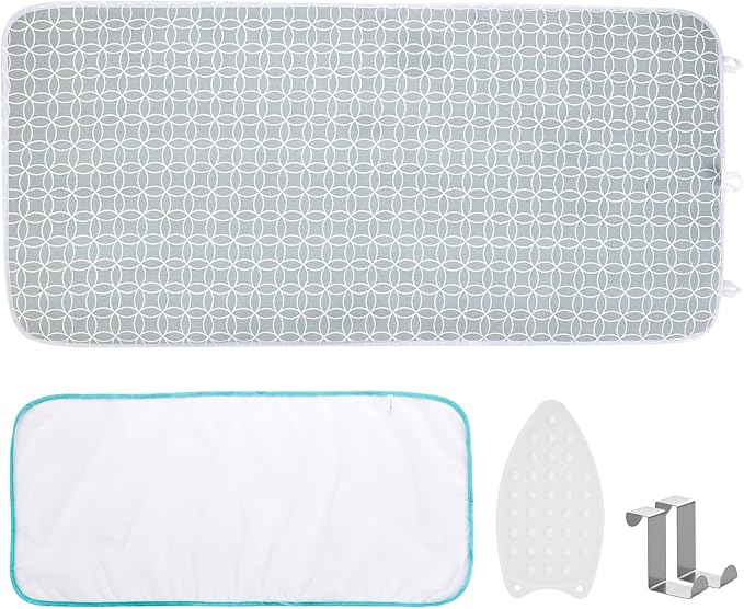 Seiritex Ironing Mat, Portable Ironing Pad 39.4 x 18.9 inch Table Top Iron by Seiritex