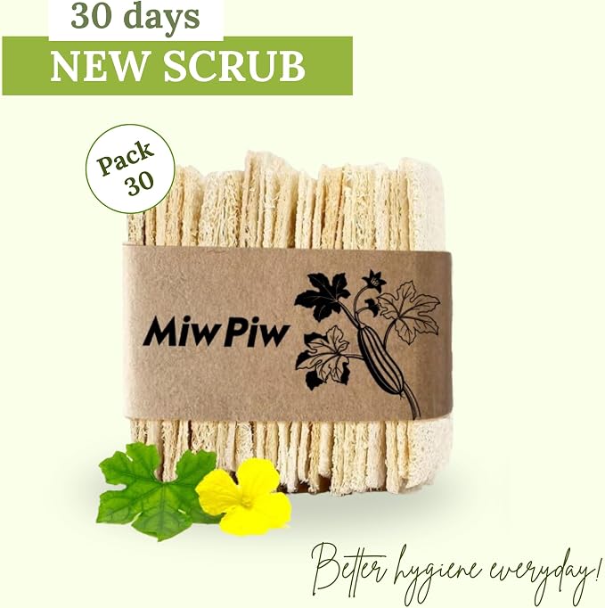 Natural Loofah Dish Sponge Multipurpose Dish Sponges - Image 7