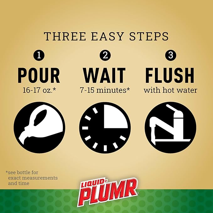 Liquid-Plumr Pro-Strength Hair Eliminator Gel Clog Remover, Hair Clog Remover - Image 4