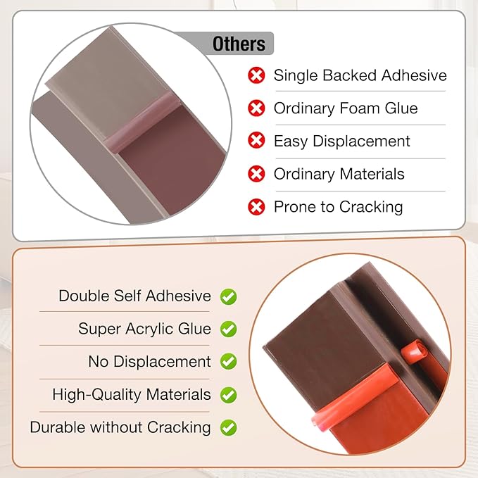 Floor Transition Strip Self Adhesive Vinyl Door Threshold - Image 4