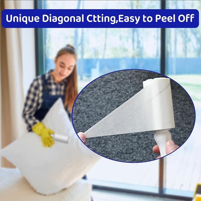 Sticky Lint Roller for Pet Hair: Lint Remover for Dog Cat Hair Mega Value Set - Image 5