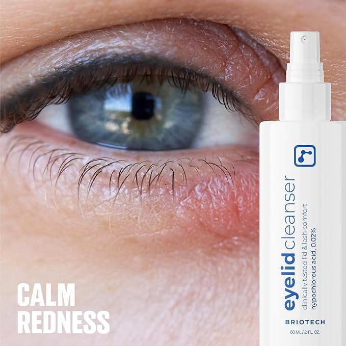 BRIOTECH Eyelid Cleanser, Hypochlorous Acid Spray, Lid & Eyelash Cleanser - Image 5
