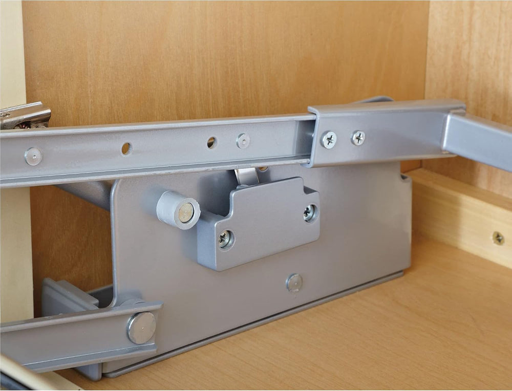 Rev-A-Shelf 24" Pull Down Heavy Duty Shelf Organizer, Chrome