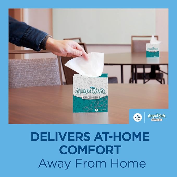 Georgia-Pacific Angel Soft Professional Series 2-Ply Facial Tissue, 100 Sheets - Image 8