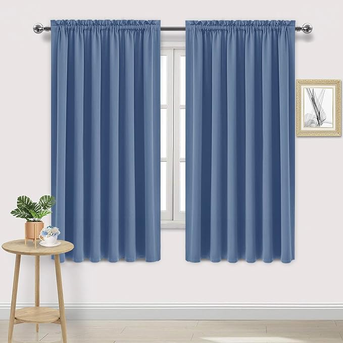DWCN Blackout Curtains for Living Room Thermal Insulated, Energy Saving & Noise by DWCN