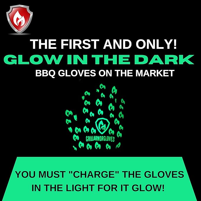Grill Armor Oven Gloves 932°F Extreme Heat & Cut Resistant Oven Mitts - Image 2