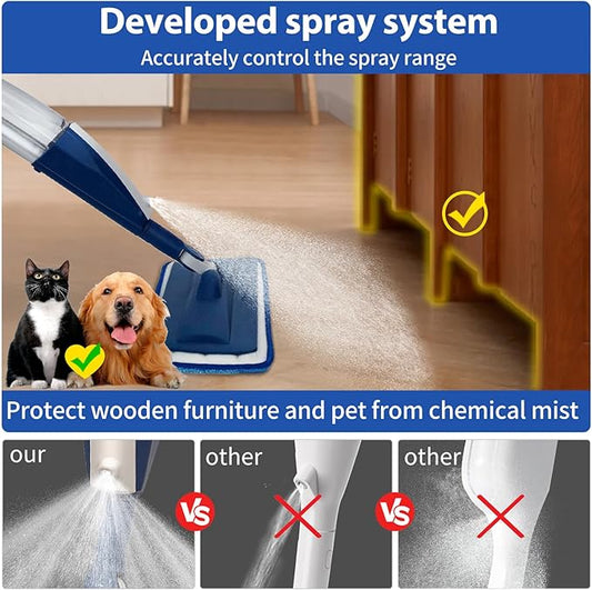 Mops for Floor Cleaning Wet Spray Mop - Image 2